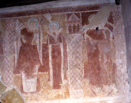 Hardham, Annunciation & Visitation, small
