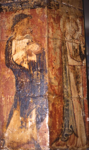 Presentation in the Temple, detail, Joseph & doves (76KB)