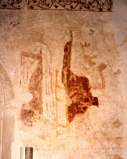 Adoration of the Magi/Shepherds, Thornham Parva [119KB]